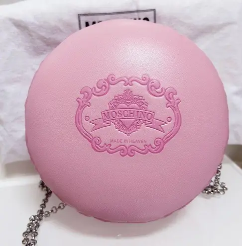 Moschino Authentic RARE AW20 Jeremy Scott Macaron Baby Pink Marie Antoinette Bag