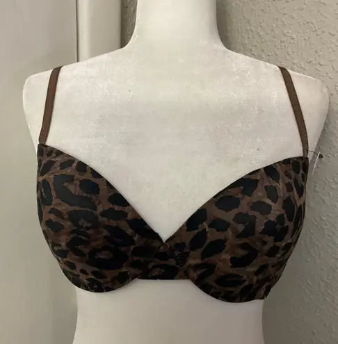 Nine West Leopard Bra 36C New NWT