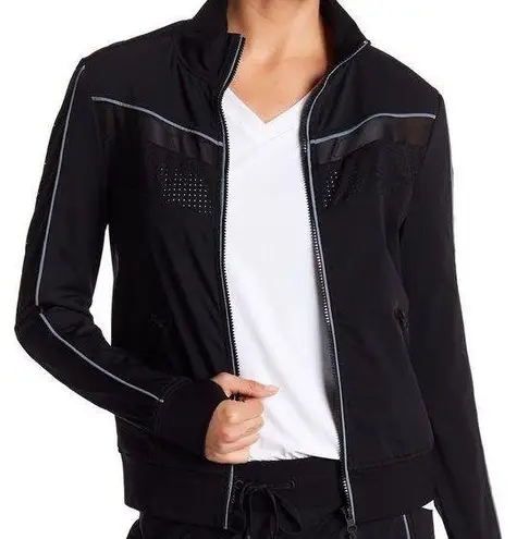 Blanc Noir Jog Jacket Black Size M