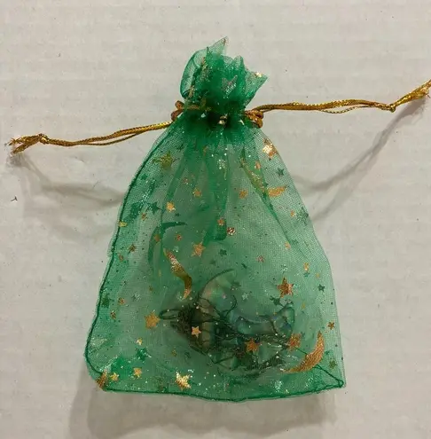 ABALONE Shell Tree of Life Wire Wrapped Crescent Moon Pendant Necklace