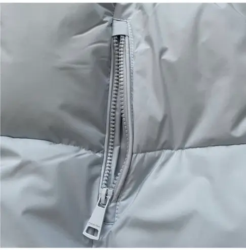 Calvin Klein NWT  Long Light Blue Puffer Coat – XL 