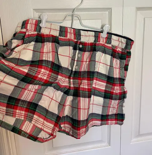 Aerie Flannel Pajama a shorts