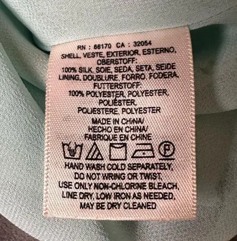 Anthropologie  Maeve Women's Claire Desjardins Tunic Mini Dress 100% Silk Size XS