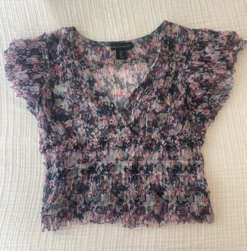 House of Harlow 1960 Floral Crop Top