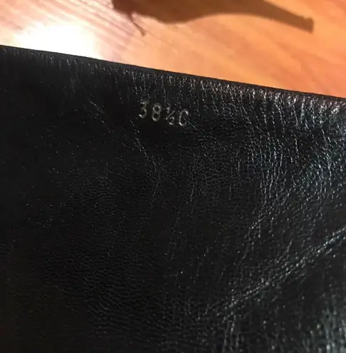 Oscar de la Renta Floral Print Suede Knee High Boots