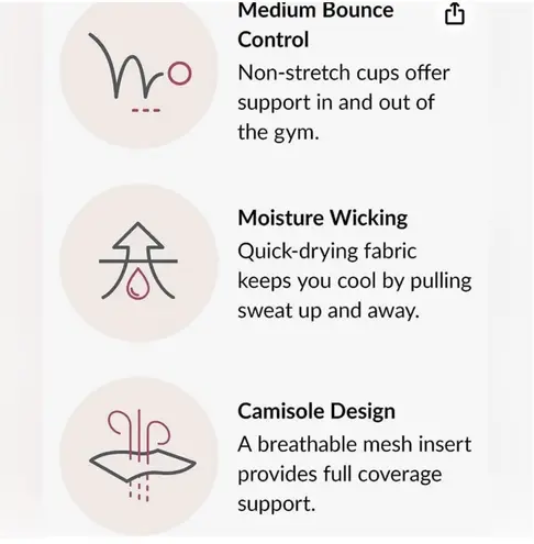 Glamorise Full-Figure No-Bounce Camisole Wireless Sports Bra 1066