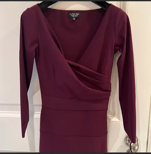 Chiara Boni Burgundy La Petite Robe By