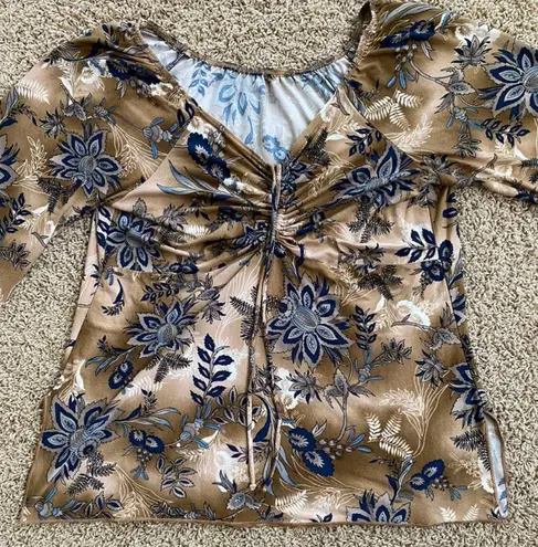 Charlotte Russe VTG  Boho Top Sz M