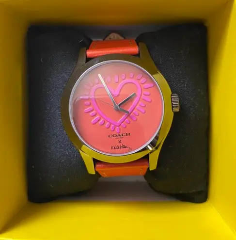Coach keith haring watch discount