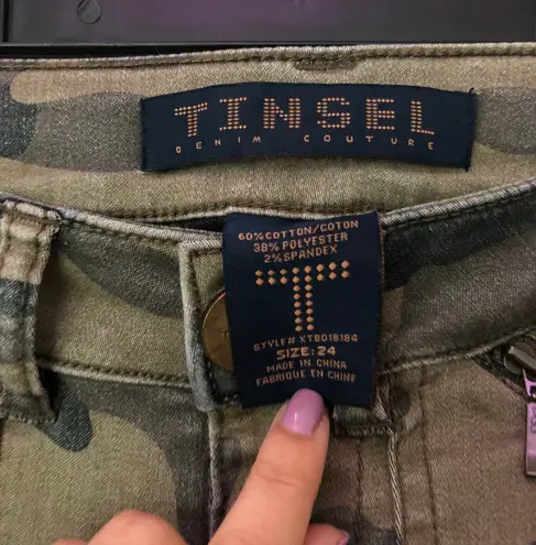 Nordstrom Tinsel Camo Jeans