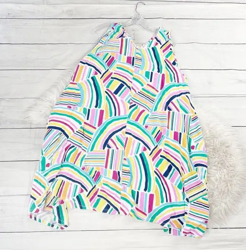 Fresh Produce Fresh Produce Sundrenched Lydia Abstract Art Asymmetrical bottom Dress Size 3X