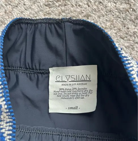 Elysiian Swimwear Women’s Black Swimsuit Bikini Set Small