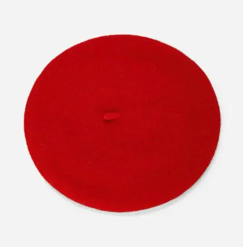 Res Beret Hat Red