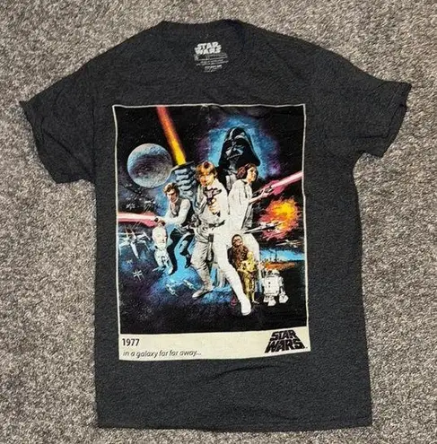 Star Wars Black Graphic Short Sleeve T-Shirt