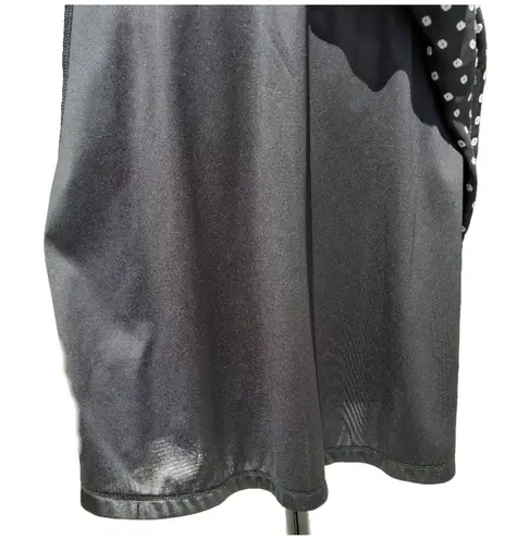 Maison Jules Polka-Dot Ruffled A-Line Dress SIZE 6