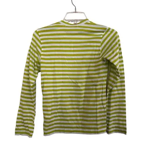 Comme des Garçons PLAY Striped Long-Sleeve T-Shirt Tee Top $140 XS