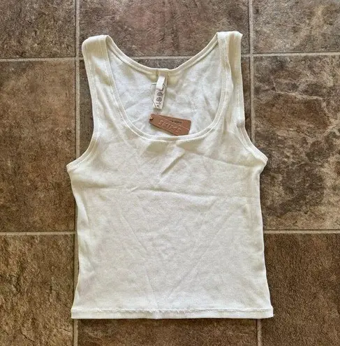 SKIMS Cotton Rib Tank Bone Size 2X