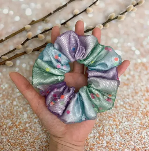 Ombré Confetti Shaker Scrunchie Hair Tie Hair Accessories Multiple