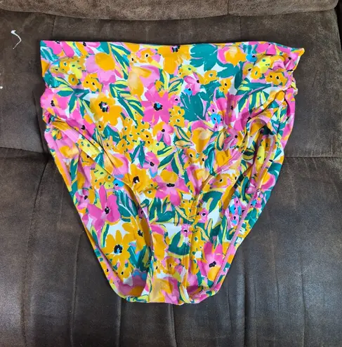 Anne cole Floral Bikini Bottom
