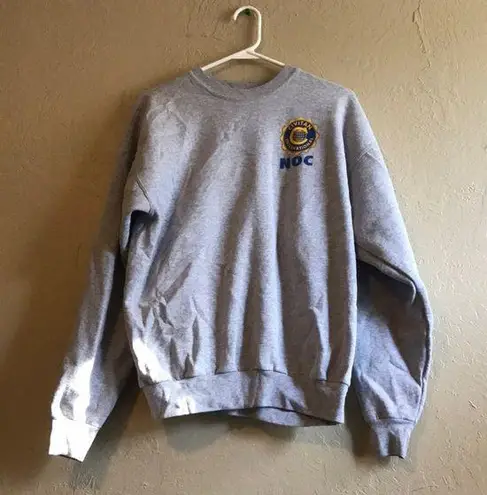 Hanes NOC gray crewneck