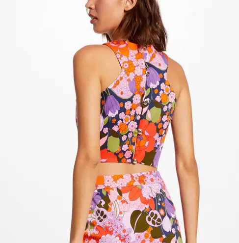 MORGAN DE TOI Sleeveless crop top ORSON.F Multi Size 8