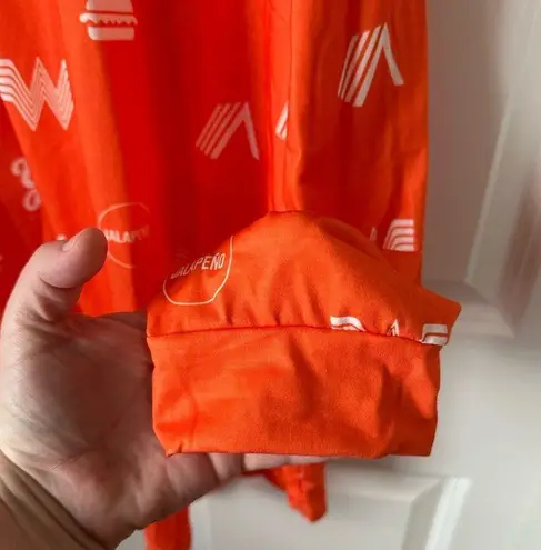 Whataburger Adult PJ's Pajama Set Size 3XL Orange