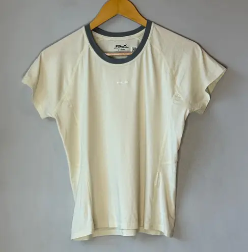 RLX Ralph Lauren Cream Short Sleeve T