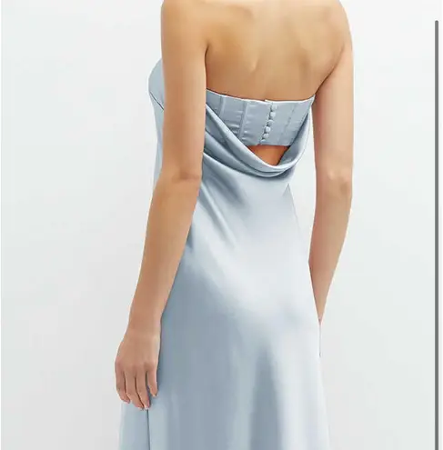 Dessy Collection by Vivian Diamond Floral Silk Dessy Maxi