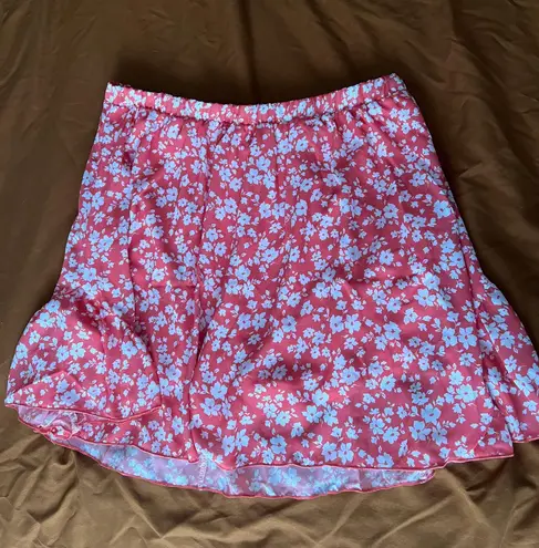 Pink Lily Pink Skort