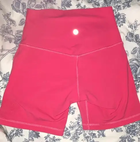 Lululemon Align High-Rise Short 6” Glaze Pink size 4 NWT Shorts