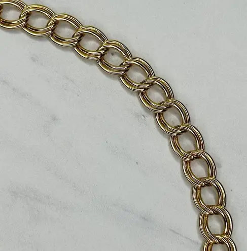 Gold Tone Chain Belt Tassel Charm Y2K Festival Style Extra Small/Small ✨