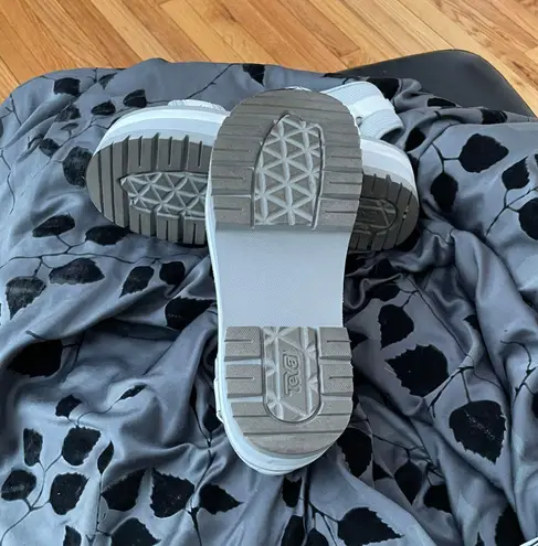 Teva Indio Jewel Platform Ankle Strap Chunky Sandals Striped Vintage y2k aesthetic street