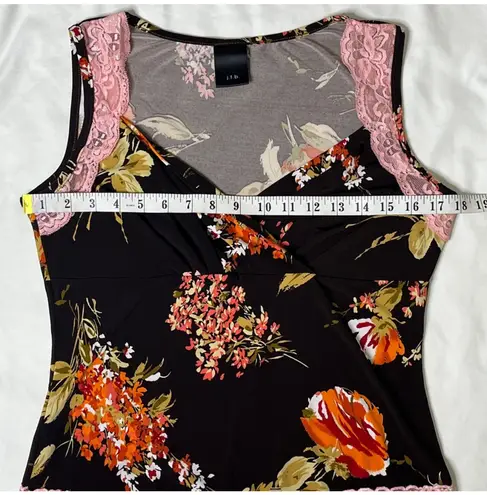 Y2K j.t.b. Floral and lace trim wraps v