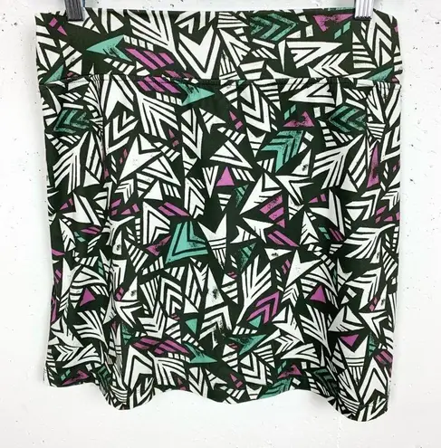 Patagonia  Womens Morning Glory Skirt A-Line Stretchy Geometric Print Size Small