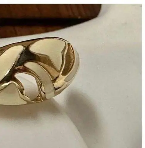 Trifari abstract modern python safari collection earrings