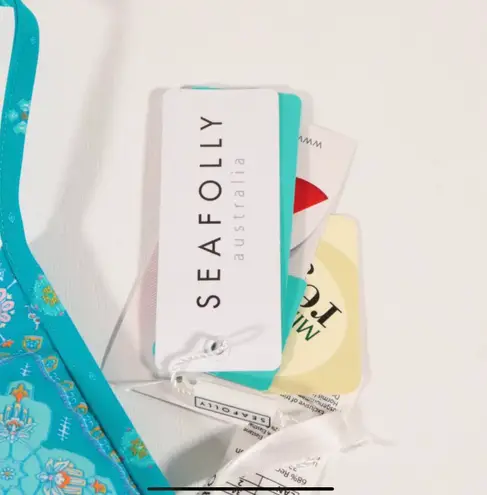 Seafolly NWT Inka Gypsy Action Back Tri Bikini Top