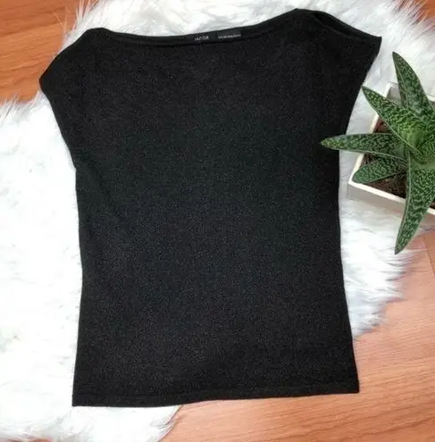 Jacob Black Glitter Sparkle Tee Shirt Small S