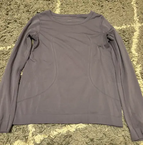 Lululemon Swiftly Tech Long Sleeve Purple