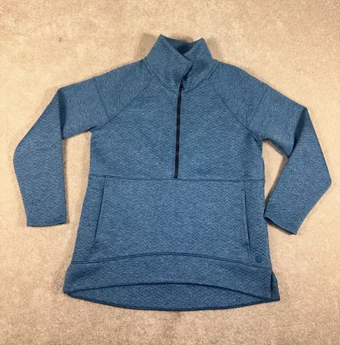 L.L Bean Women's Marine Blue FlexForward Quilted Half