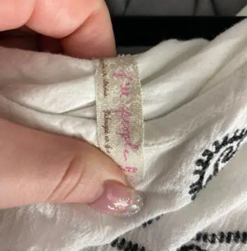 Free People bandana one shoulder blouse