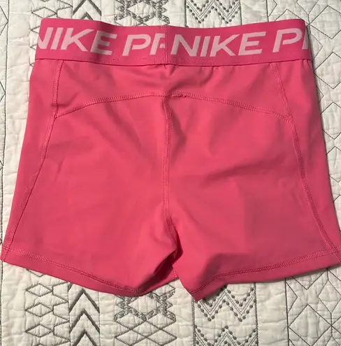 Nike 3” Pro Spandex Shorts Pink