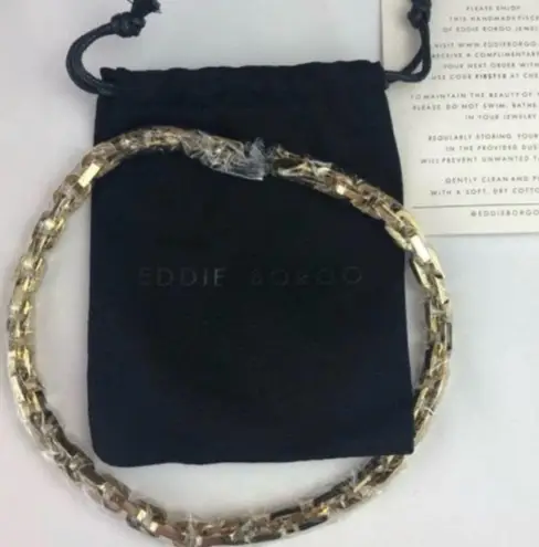 Eddie Borgo | Supra Link Necklace in 12K Yellow Gold Vermeil