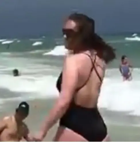 Neiman Marcus Vintage Wrap one piece swimsuit