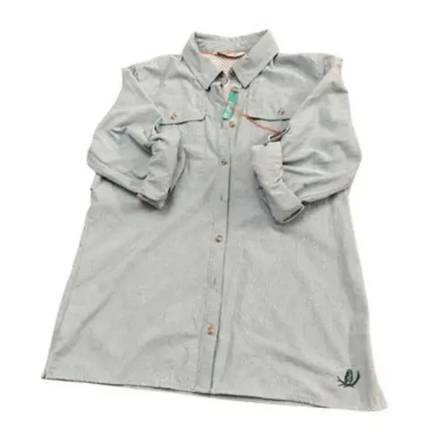 Orvis NWT Women’s Outdoor Performance Vented Long Sleeve UPF 40 Size S -Green