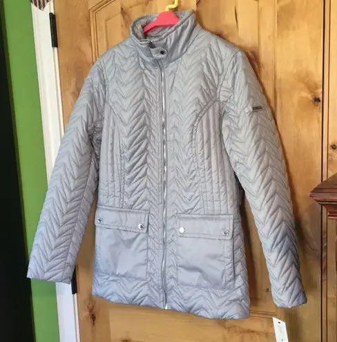 via spiga Moonstone Quilted Jacket Funnel Neck Puffer Coat 62242V $180 NWT M