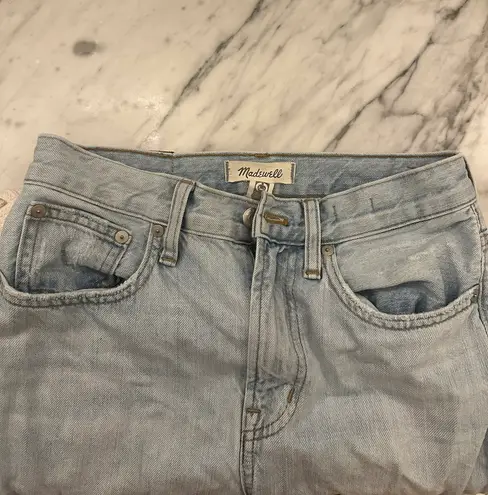 Madewell Jeans (Straight Leg Mom Jeans, Light wash)