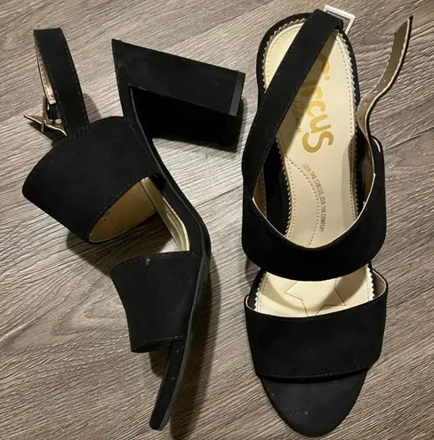 Circus by Sam Edelman Black Sandals