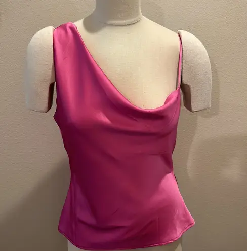 Nasty Gal NWT  Satin Asymmetrical Top