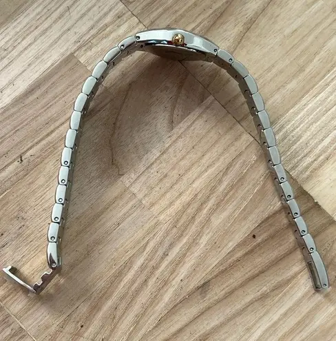 Bulova Ladies New in Box Watch Two-Tone Bracelet White Dial Gold Markers