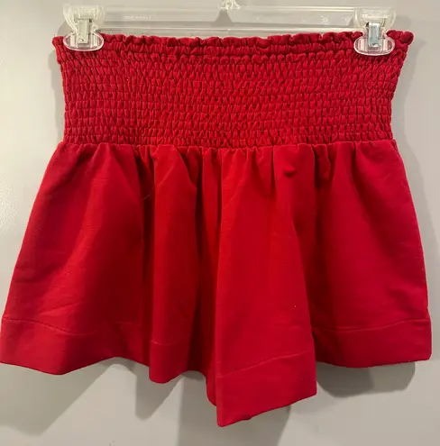 TCEC High Rise Smocked Shorts